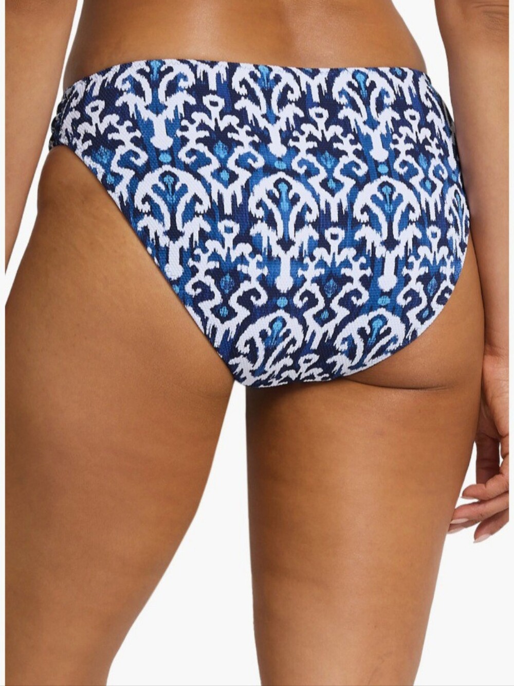 Tommy Bahama Blue and White Ikat Bikini Bottom
